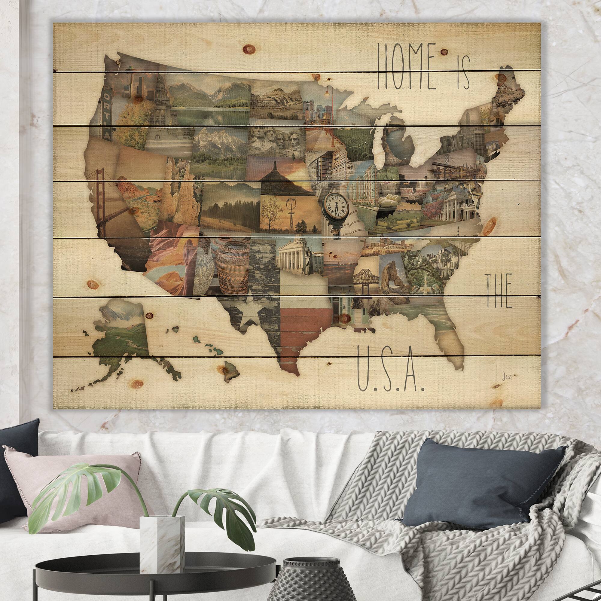 Designart - InstaStates Monuments Map